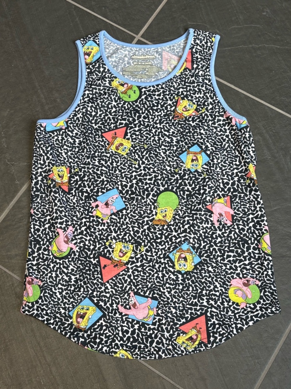 Men’s Medium SpongeBob Tank Top